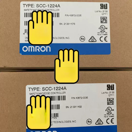 1pcs Omron SCC-1224A SAFETYMAT/EDGE CONTROLLER