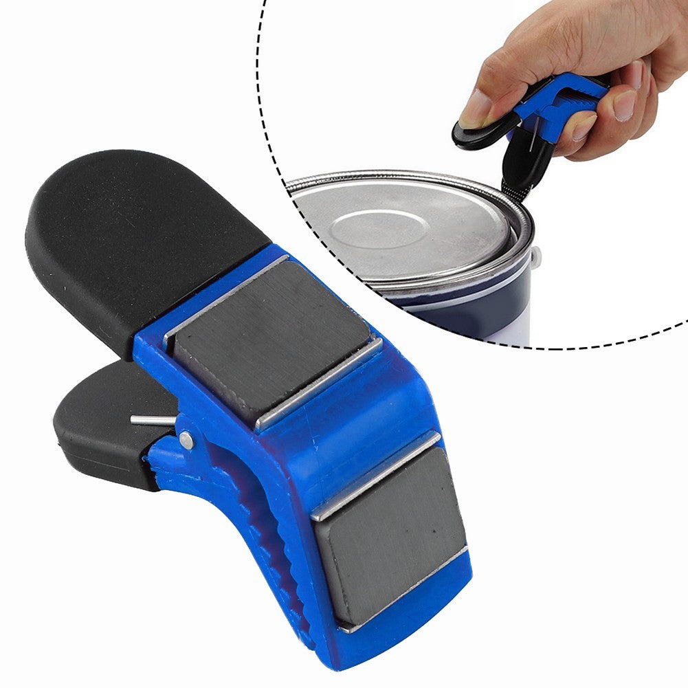 Set of 4 Magnetic Clips for Paint Brush Management in For Home and Workshop