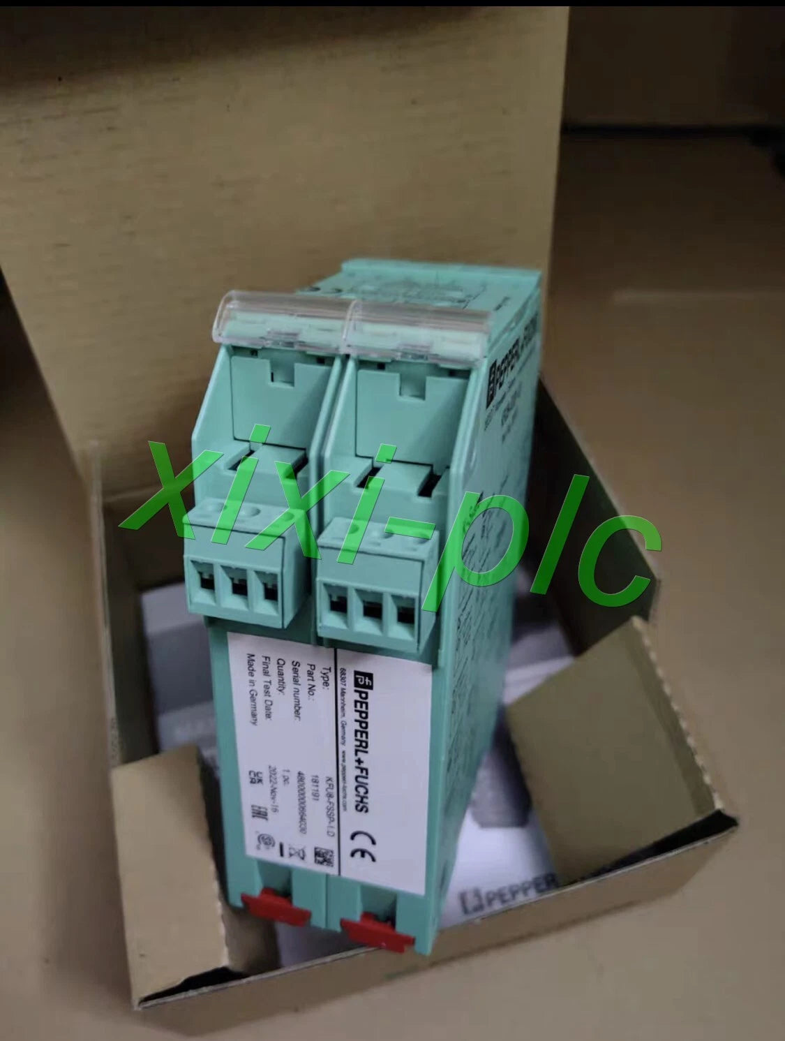 1pcs    P+F KFU8-FSSP-1.D Frequency voltage current converter  shipping#P