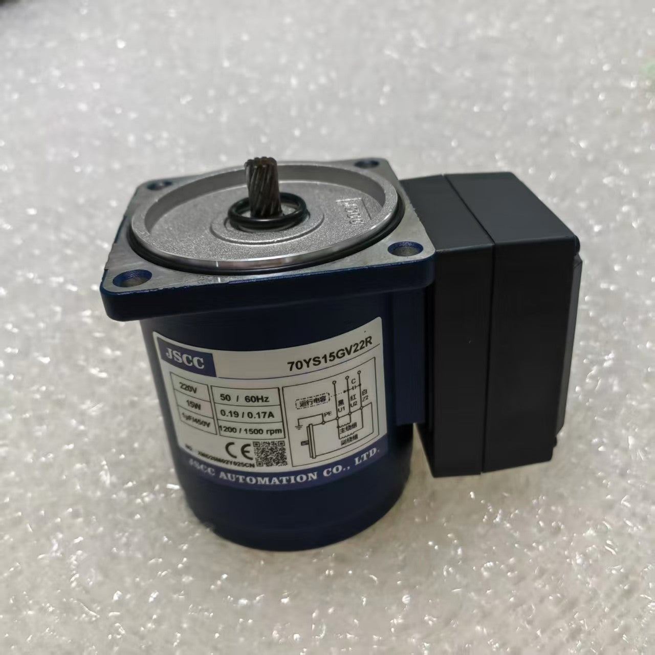 1PCS  70YR15GV22 70YS15GV22 Speed Control Motor Single Phase 220V 15W