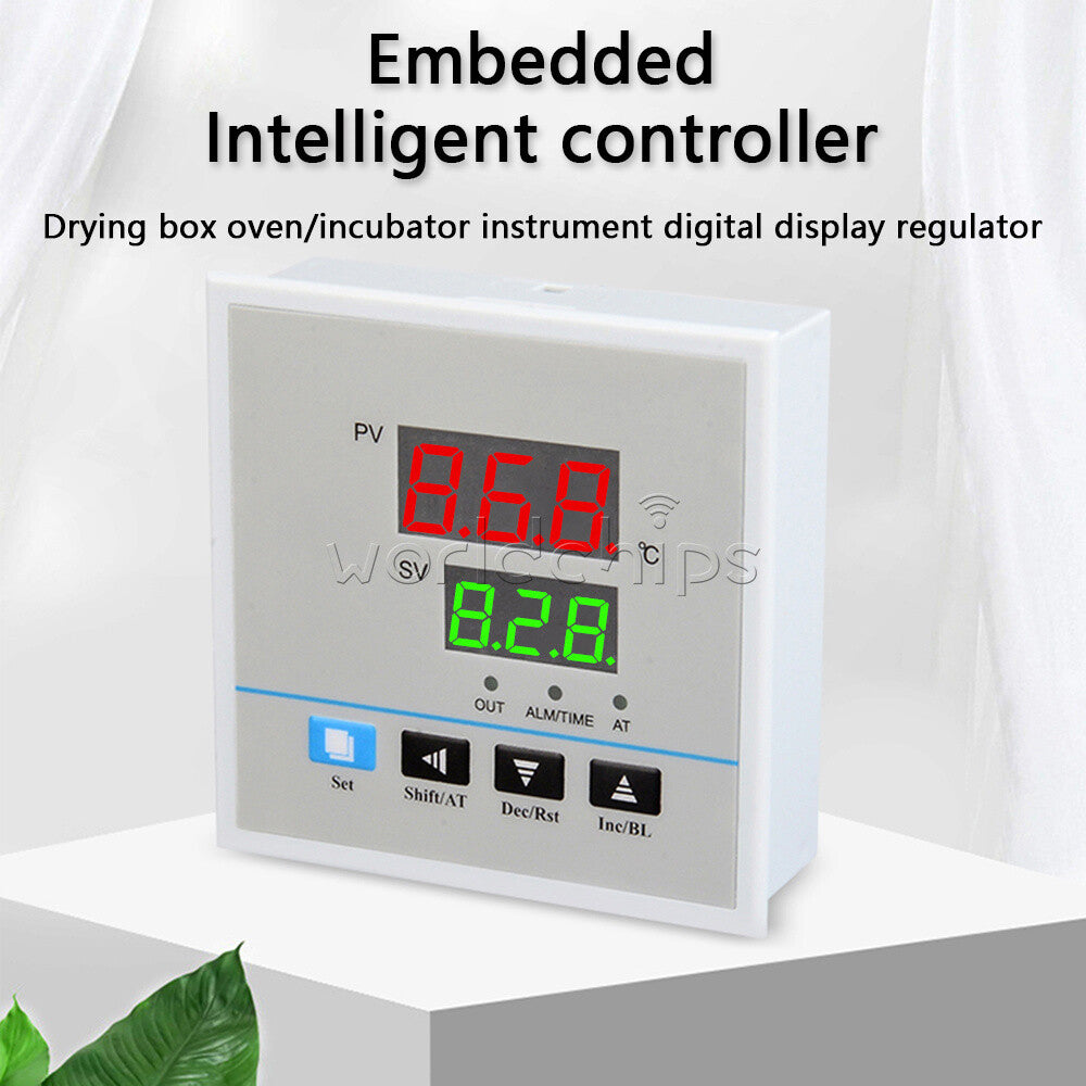 AC 220V Digital K/E Temperature Thermostat Controllers For Home Oven 0-999 ℃ DIY
