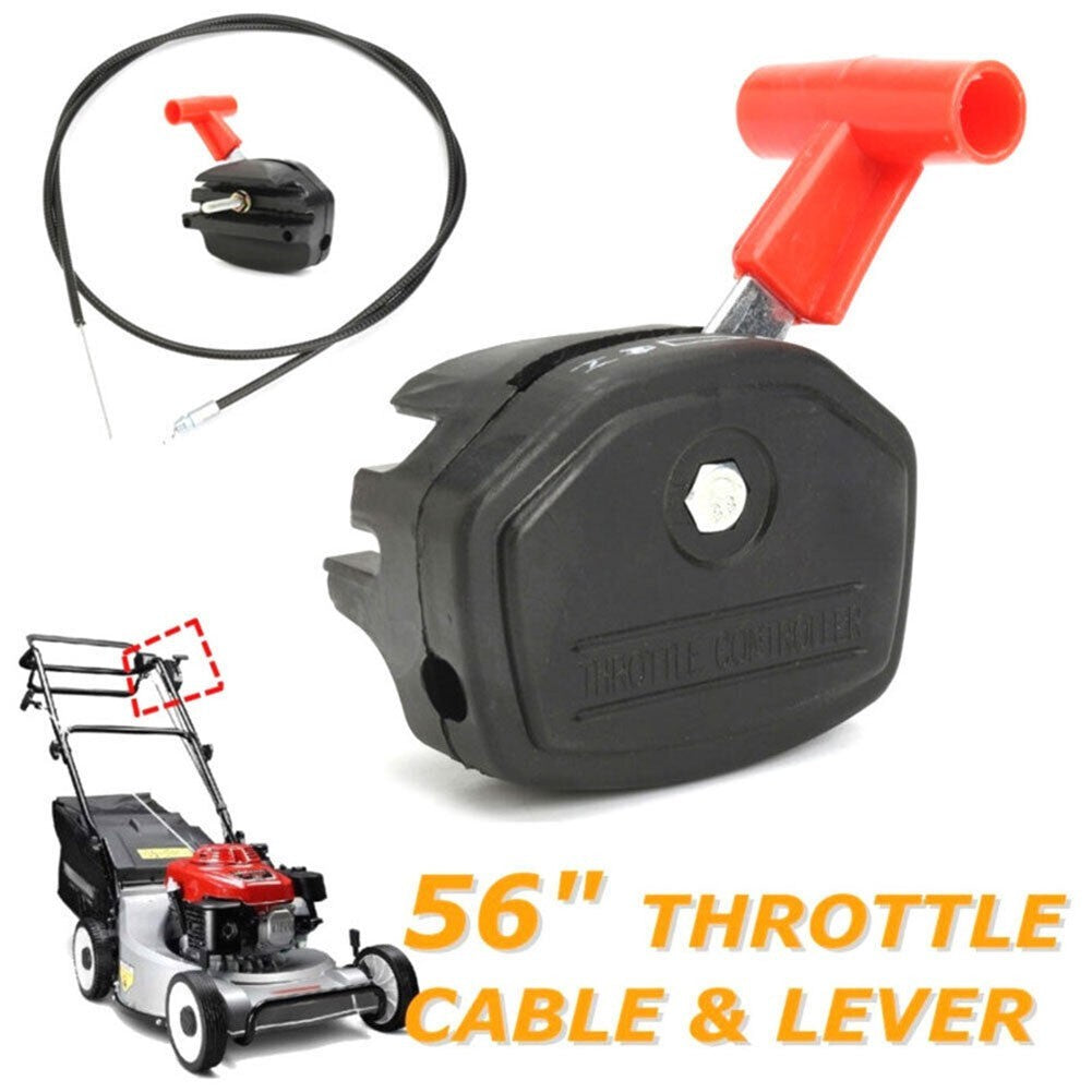 Reliable 56'' Throttle Cable Switch Control Handle for Lawn Mower Parts