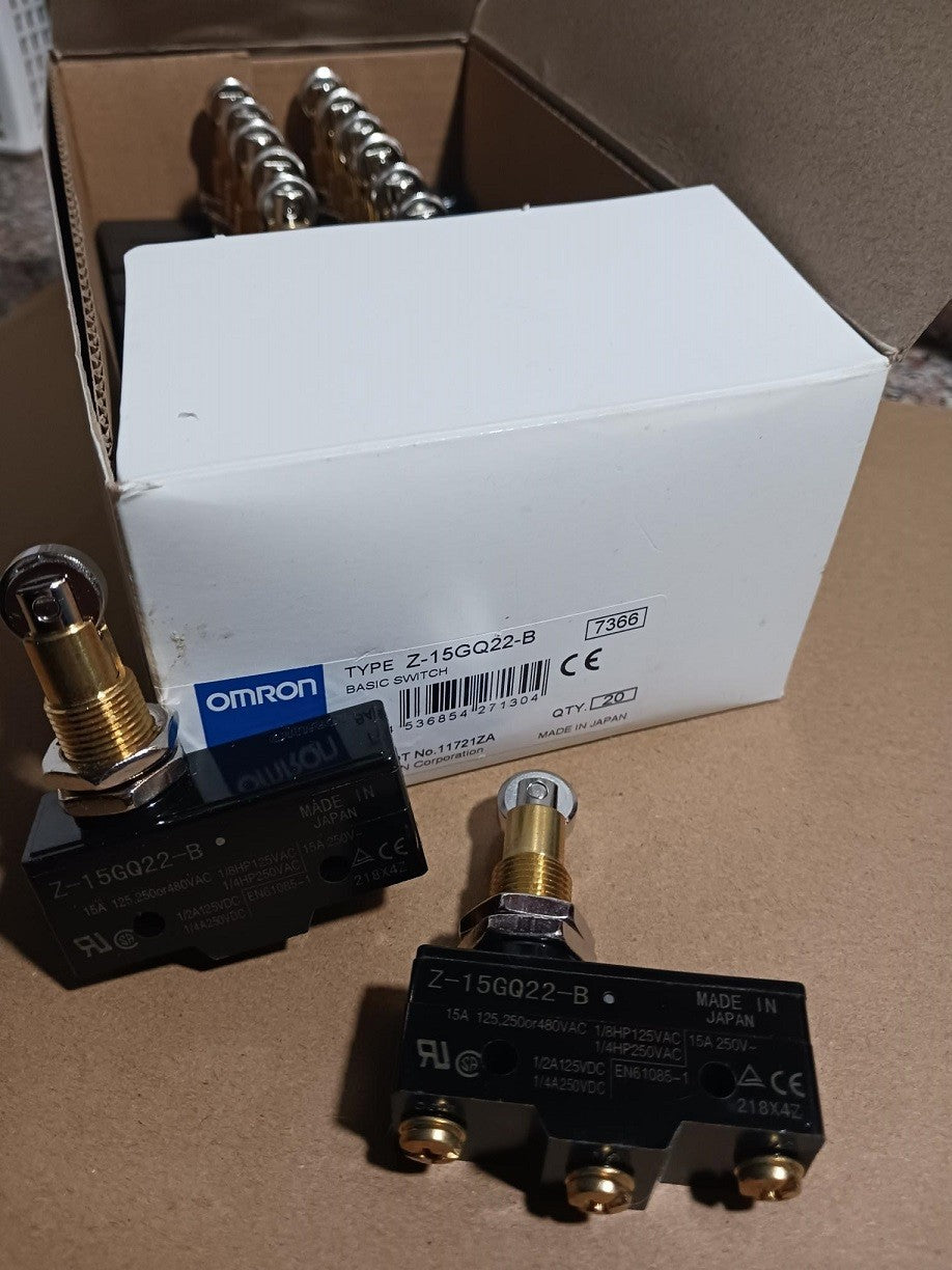 Lot of 20pcs OMRON Basic Limit Switch Z-15GQ22-B Z15GQ22B  free ship