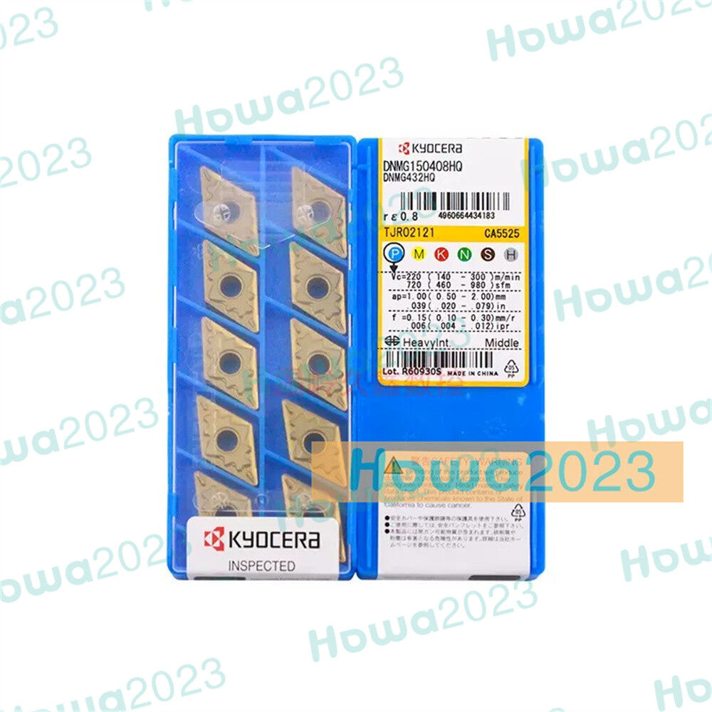 10Pcs/BOX Kyocera DNMG150408HQ CA5525 Turning Blade Carbide Inserts