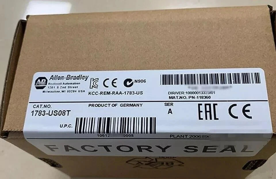 Sealed AB 1783-US08T /A Stratix 2000 Switch Unmanaged 8 Copper 1783US08T #P