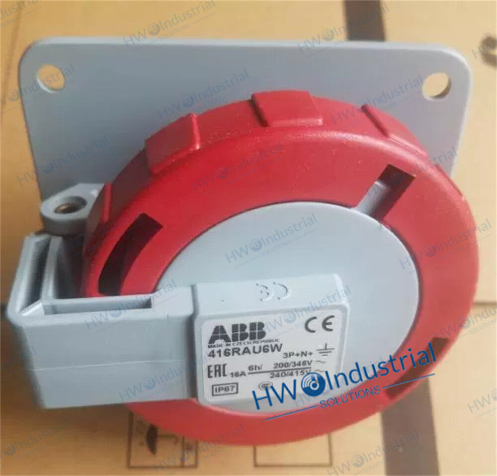 1/Piece 416RAU6W 16A 346-415V ABB Industrial Plug Connector Socket 10091789