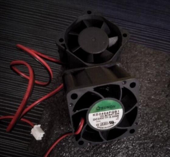 1PC  SUNON KD2404PQB1 4028 4CM DC24V 2.00W Inverter Cooling Fan
