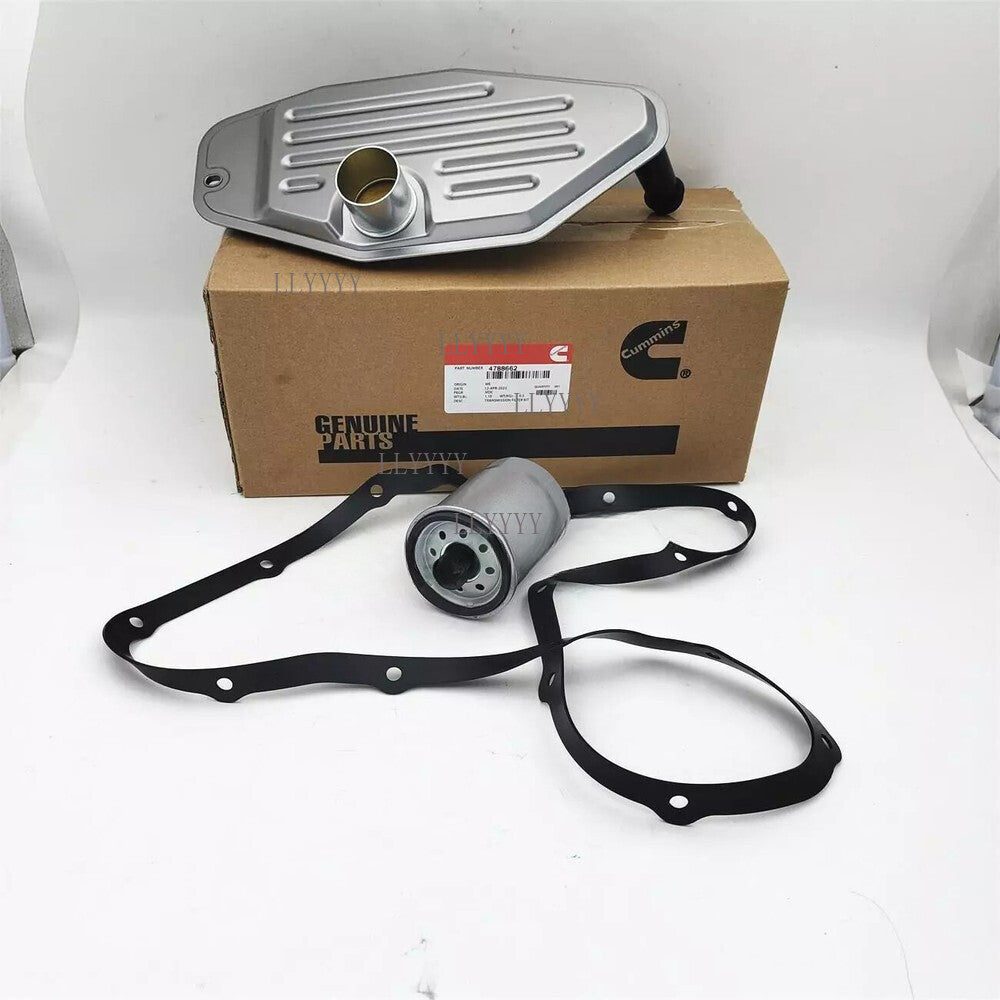 4WD Transmission Filter Kit W/Pan Gasket For Cummins Ram 2500 545RFE 65RFE 68RFE