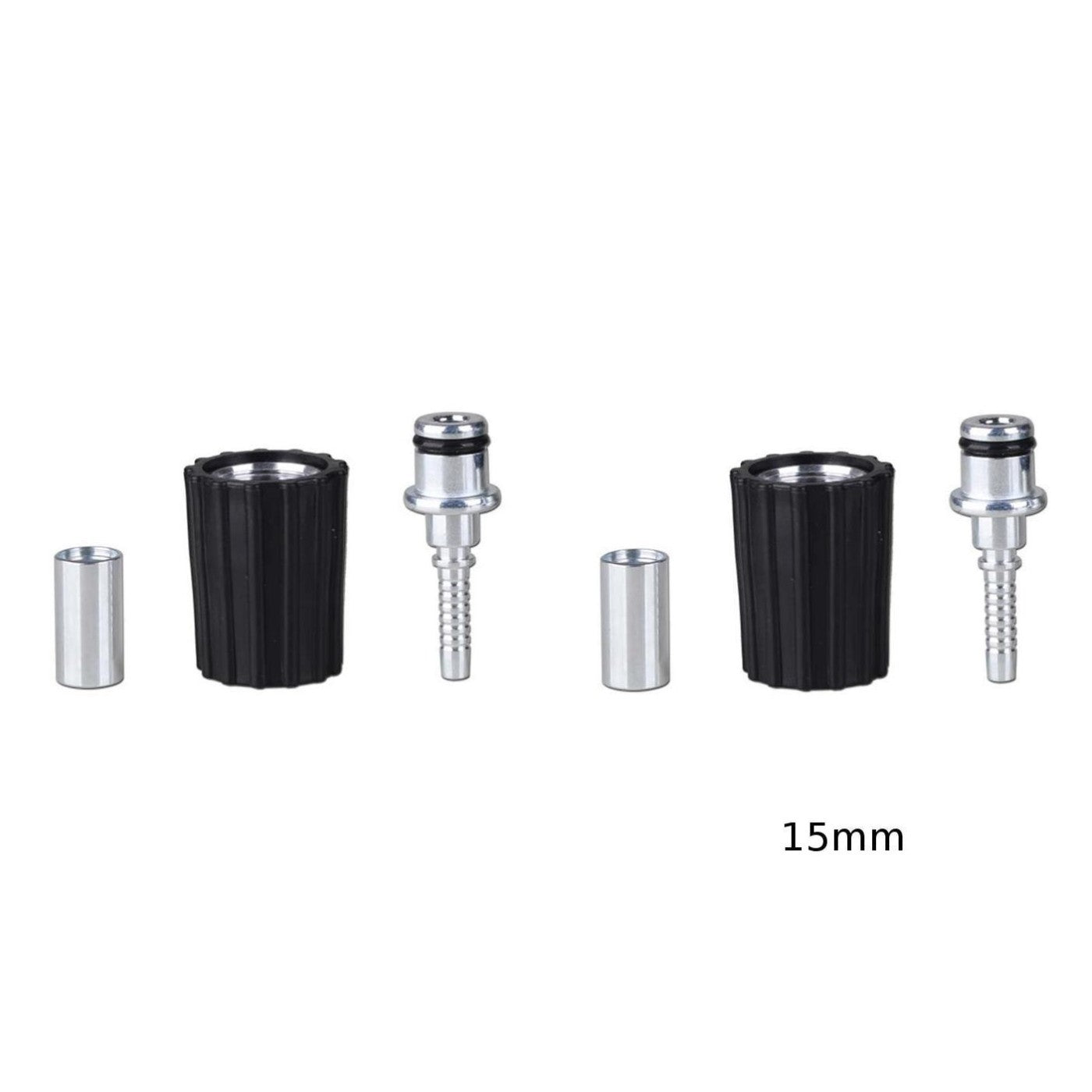 Pressure Washer Hose Repair Kit Quick Connect Metal Parts for Car Wash