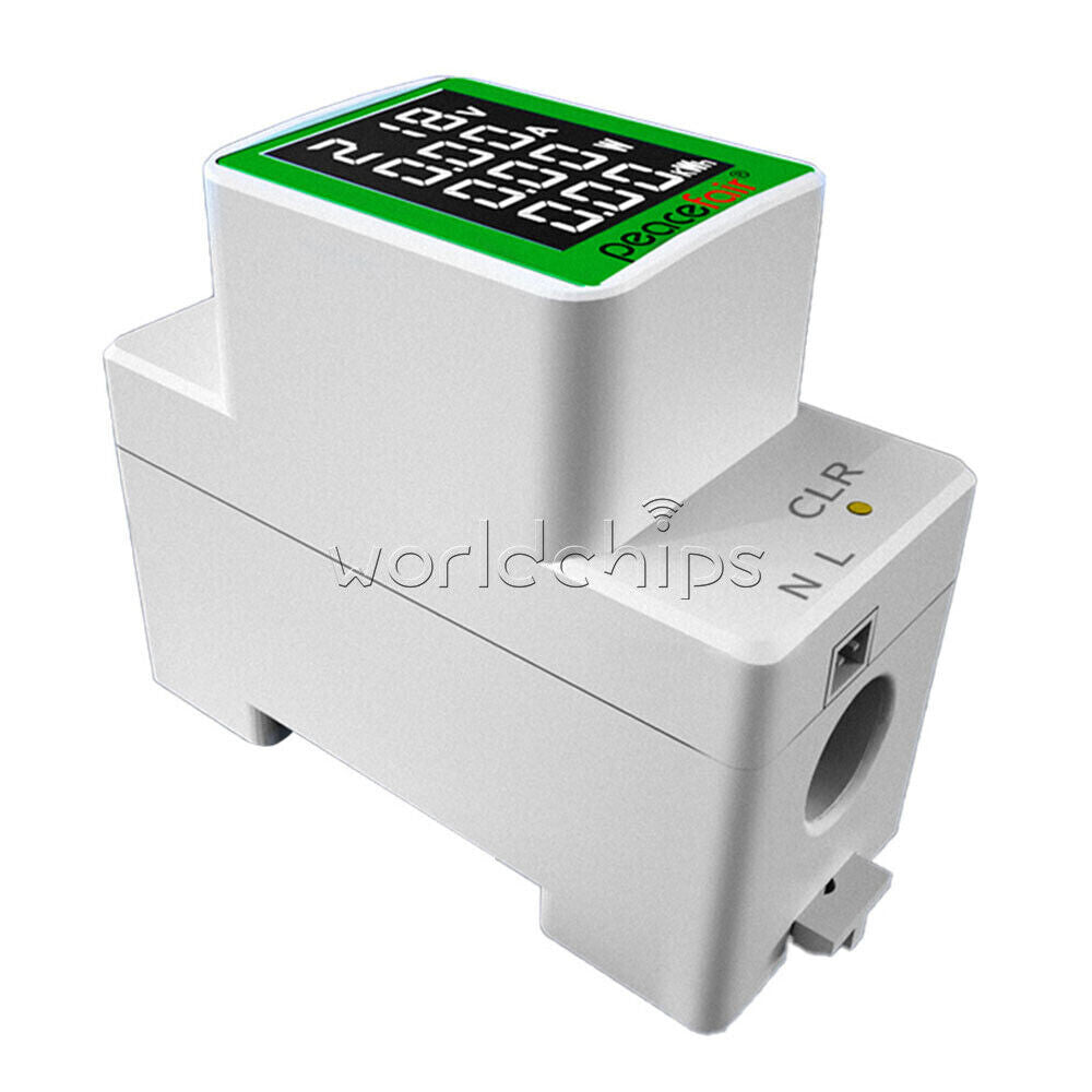 AC 50V-300V 100A Digital Power Energy Voltmeter Ammeter Watt Kwh Power Meter