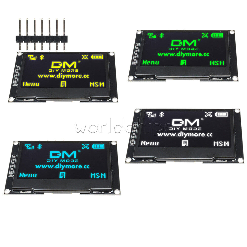 2.42" OLED Display Board 128*64 HD Display Screen IC I2C SPI Serial SSD1309
