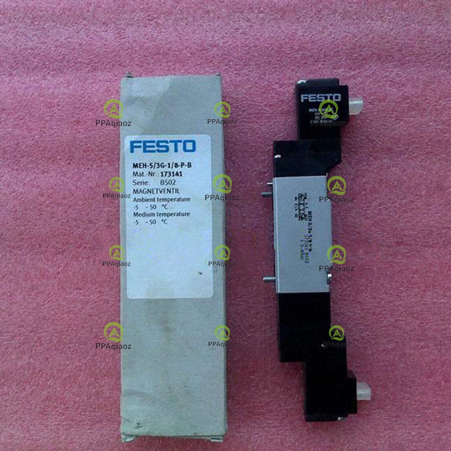 1PCS  FESTO MEH-5/3G-1/8-P-B 173141 Solenoid Valve Free Shipping