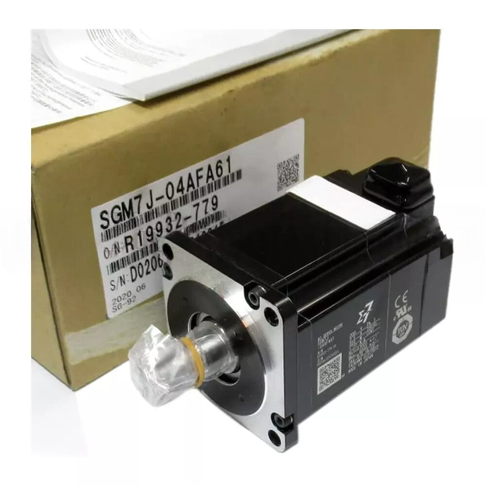 1pcs  YASKAWA SGM7J-04AFA61 AC Servo Motor