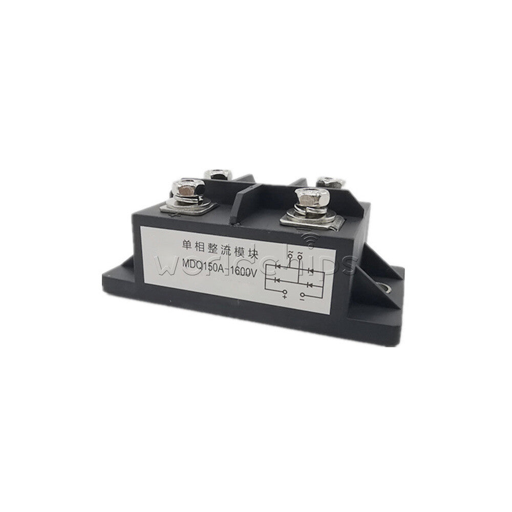 Single-Phase Diode Bridge Rectifier Module 150A High Power 1600V MDQ150A Board