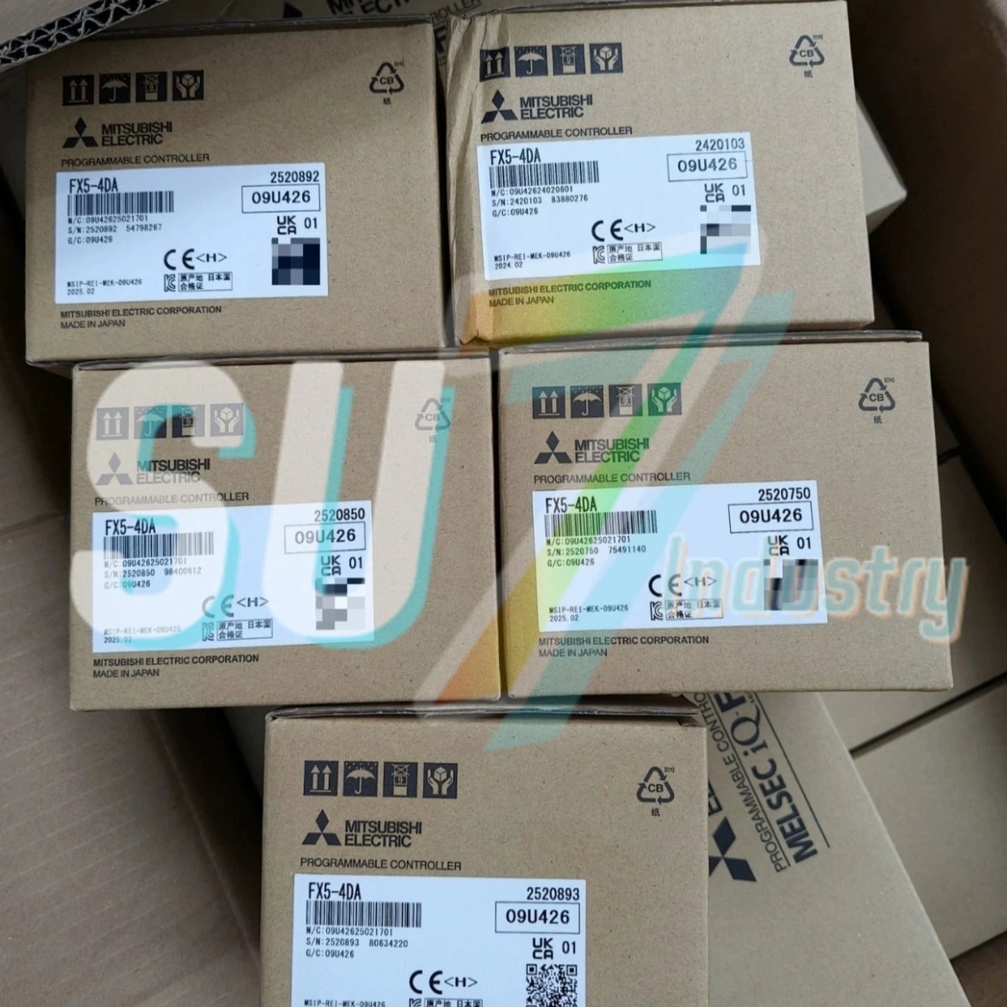 Mitsubishi FX5-4DA PLC module FX54DA#1pcs