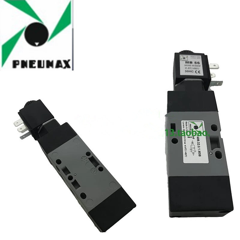 1pcs  PNEUMAX Solenoid Valve T488.32.0.1.M56 Marine woodworking valve