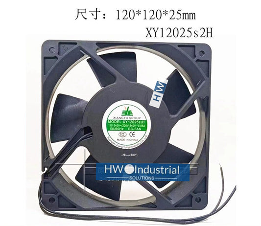 1/piece XY12025S2H 110-240V/220V-240V 0.05A 12CM XIANGYU GROUP Axial Fan