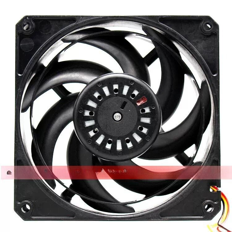 SERVO D1225C12B8AS-00 4-wire 12V 0.35A Mute Energy-saving Automatic Cooling Fan