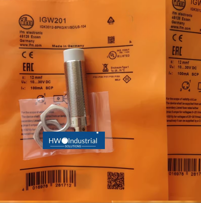 For IFM IGW201 Inductive Sensor 10...30 DC PNP