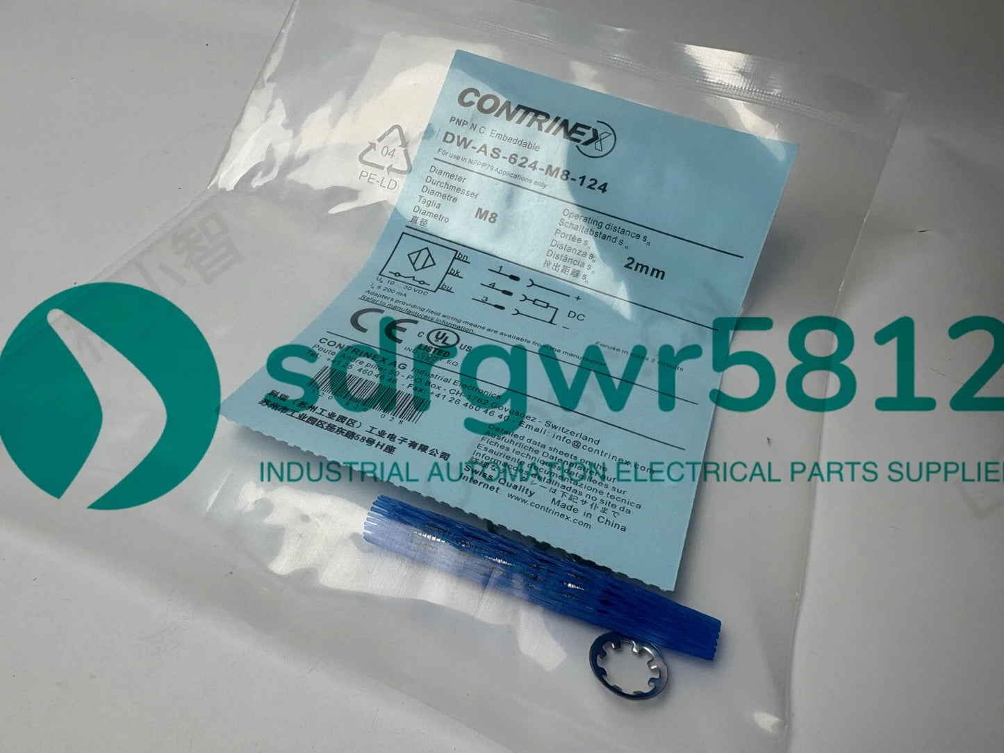 1PCS  Contrinex DW-AS-624-M8-124 Sensor&Proximity Switch #P