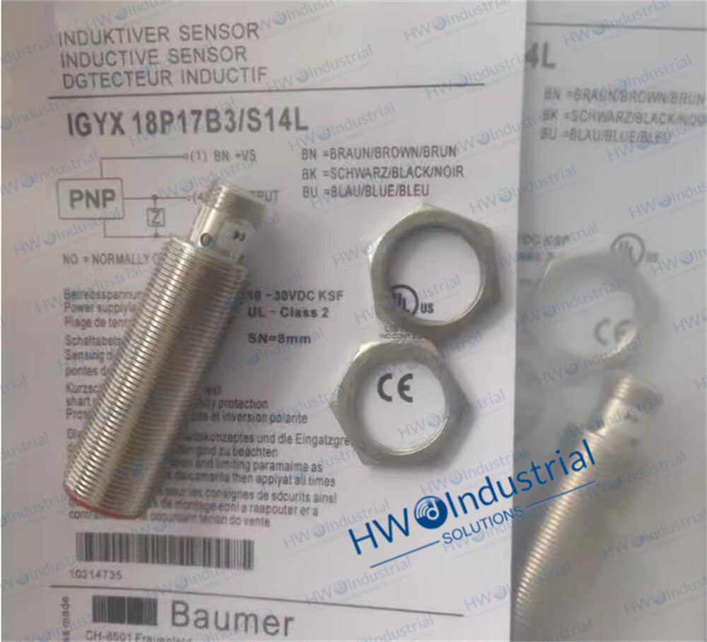 1/piece IGYX 18P17B3/S14L Inductive Sensor for Baumer Proximity Switch
