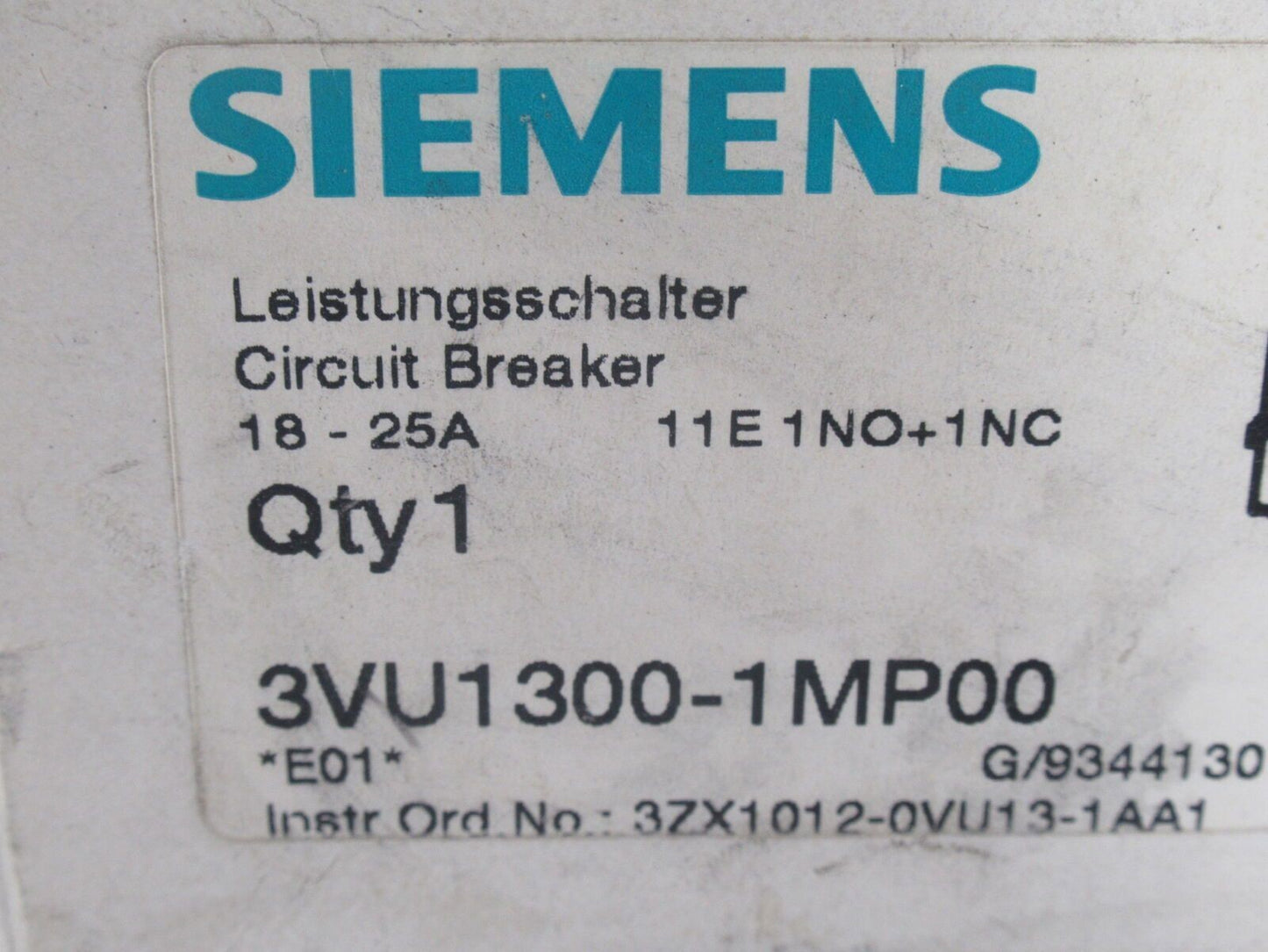 1PC 3VU1300-1MP00 Circuit Breaker 3VU1300-1MP00