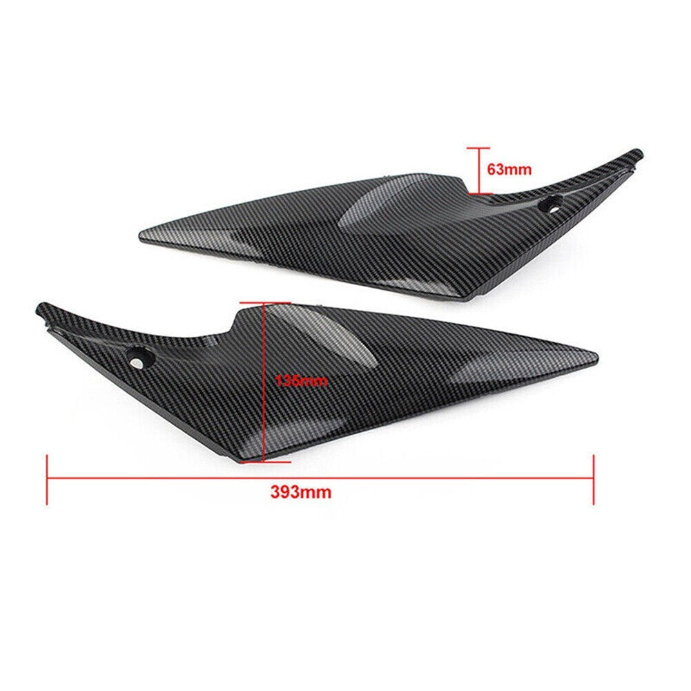Carbon Fiber Tank Side Cover Fairing for Suzuki GSXR600 750 K6 2006 2007