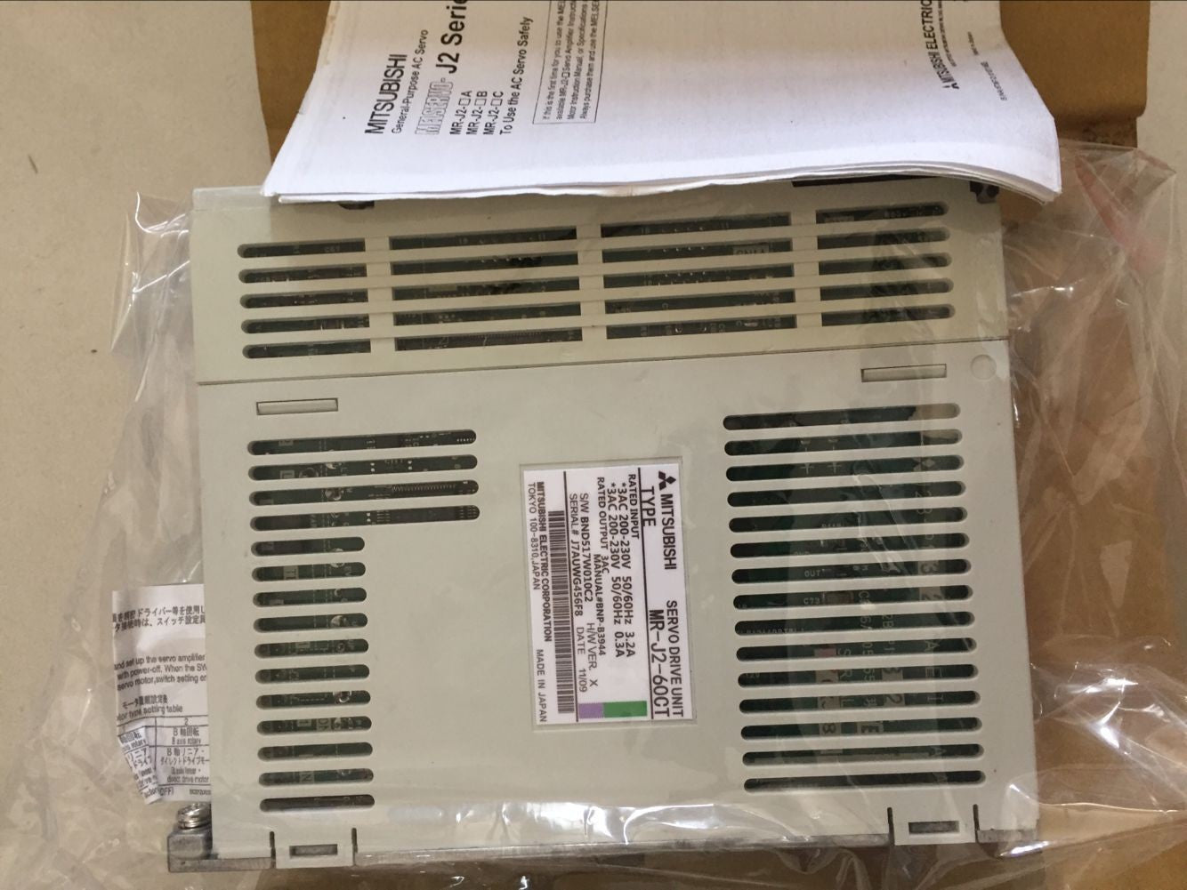 For Mitsubishi MR-J2-60CT Servo Drives MRJ260CT