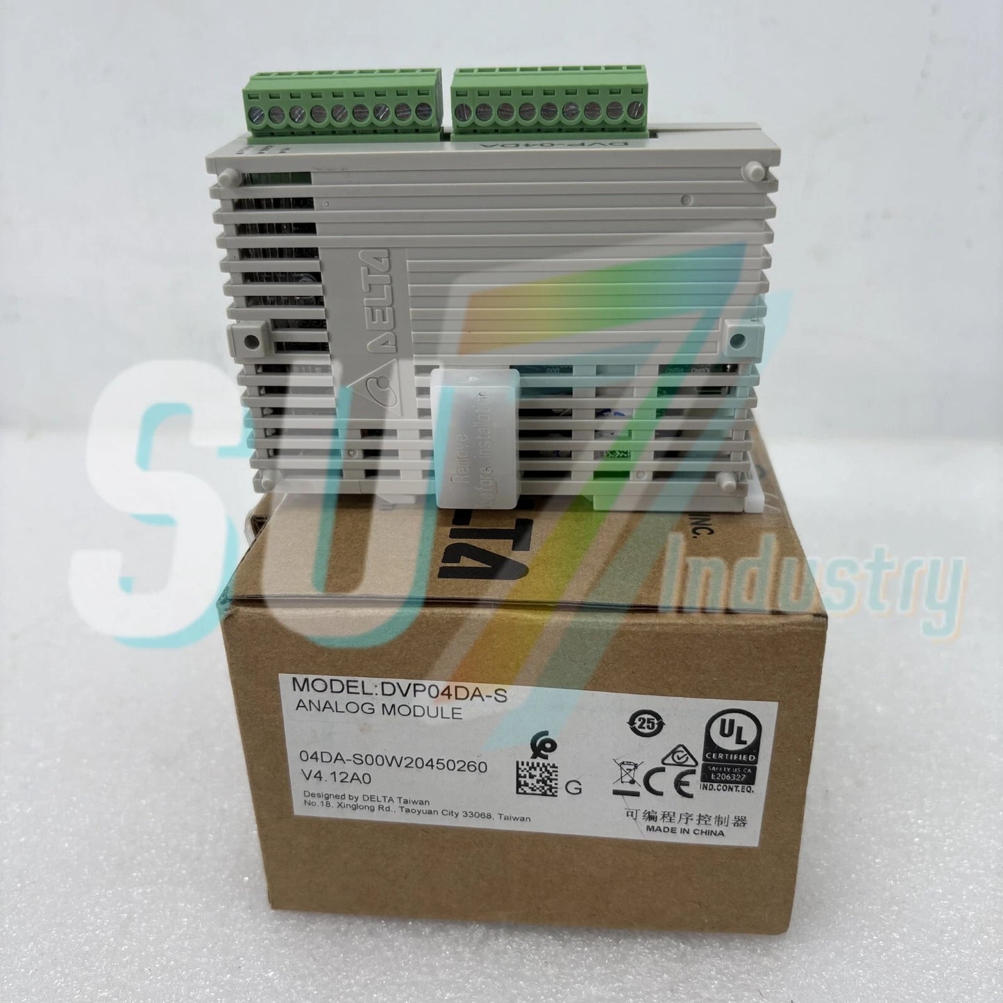 DELTA DVP04DA-S PLC Module # 1pcs