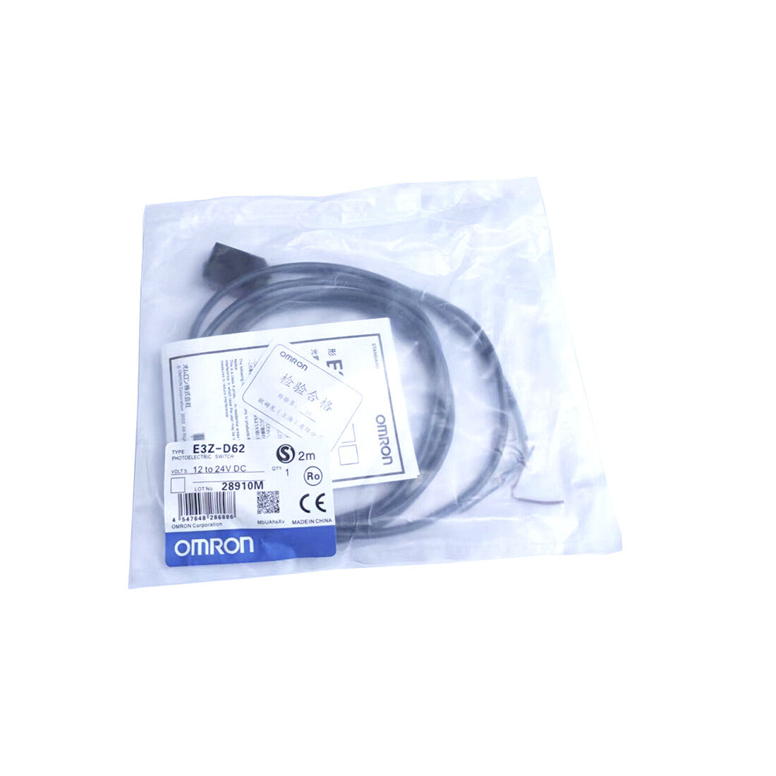 1PCS OMRON PLC Module E3Z-D61 E3Z-D62 E3Z-D81 E3Z-D82 Sensor Switch Unit