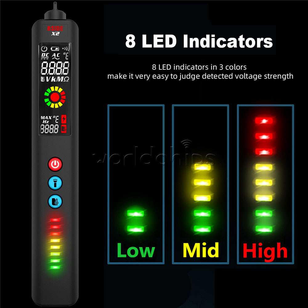 Two/Three Mode Smart Multimeter Electric Pen Test Voltage Detector Sensor