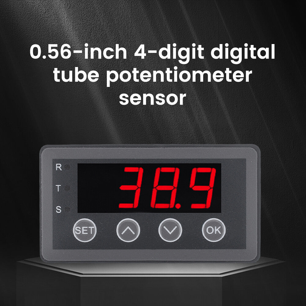 DC8-25V 40/50mA 0.56" 4-digit Tube Potentiometer Sensor Digital Display Meter