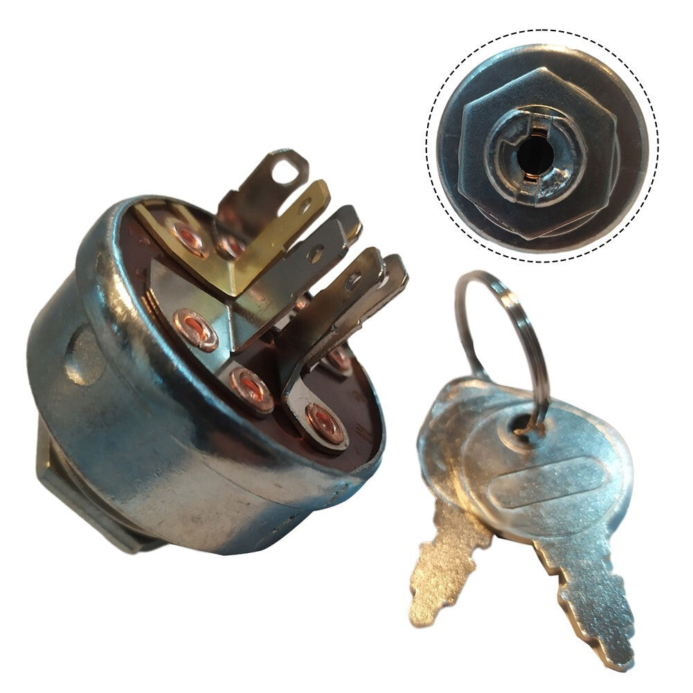 For Hustler Compatible Replacement  for IGNITION Key Switch Assembly With Two