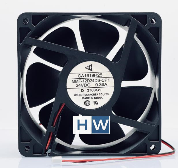 F740 CA1619H25 MMF-12D24DS-CP1 24V 0.36A 12CM inverter cooling fan