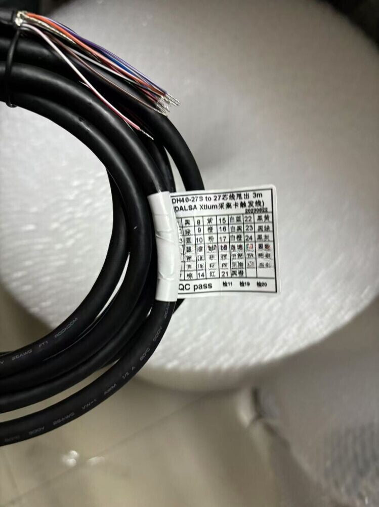 1pc  DH40-27S for DALSA XMX00 MX4 Card trigger wire 27-core L=3m #V1QA CH