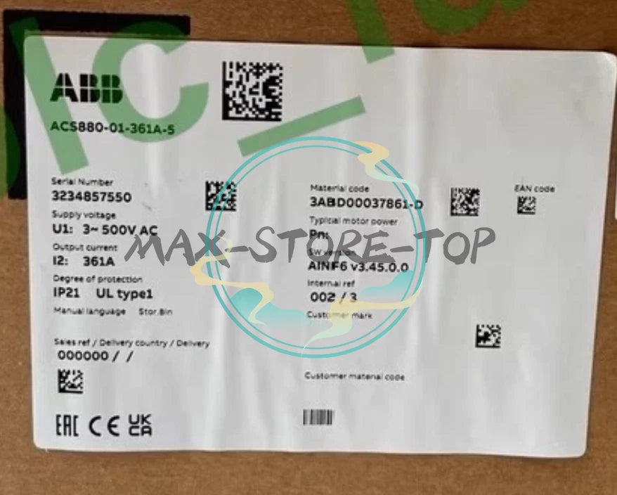 1 PC  ABB ACS880-01-361A-5 frequency converter  or UPS