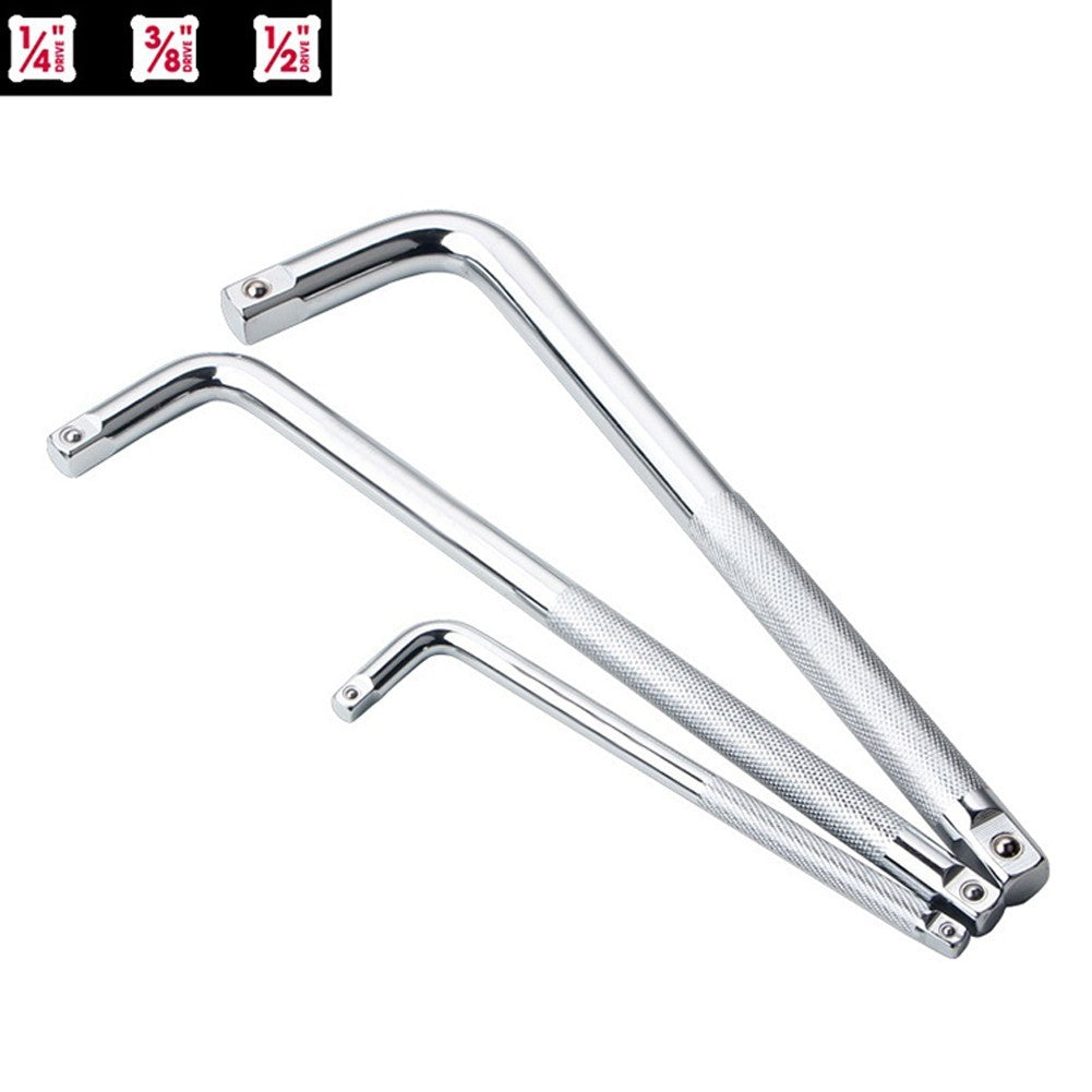 L Type Bent Bar 1/2\" 1/4\" 3/8\" Anti-slip Chrome Vanadium Steel Double End