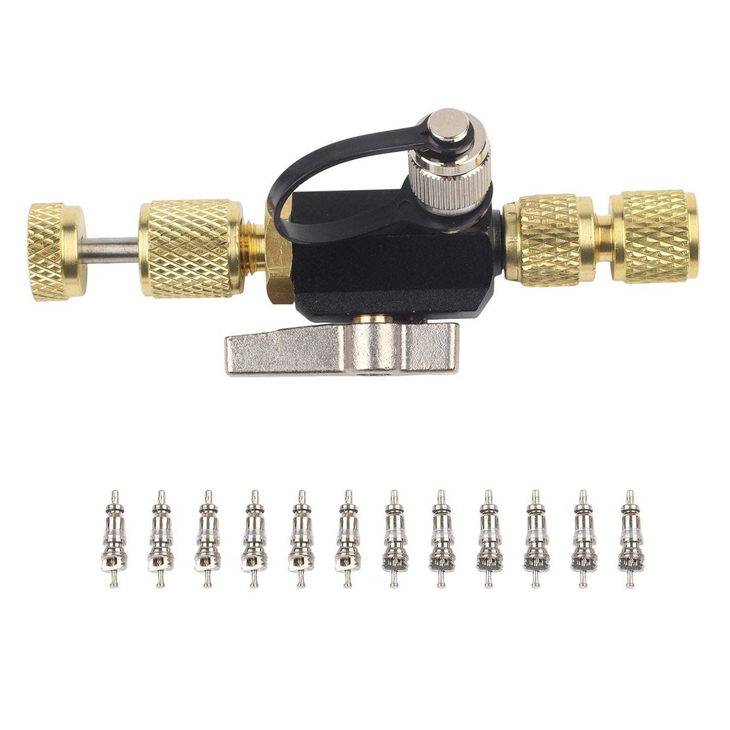 20 Microns Vacuum Valve Core Removal Tool for 14 and 516 Size Valve Cores