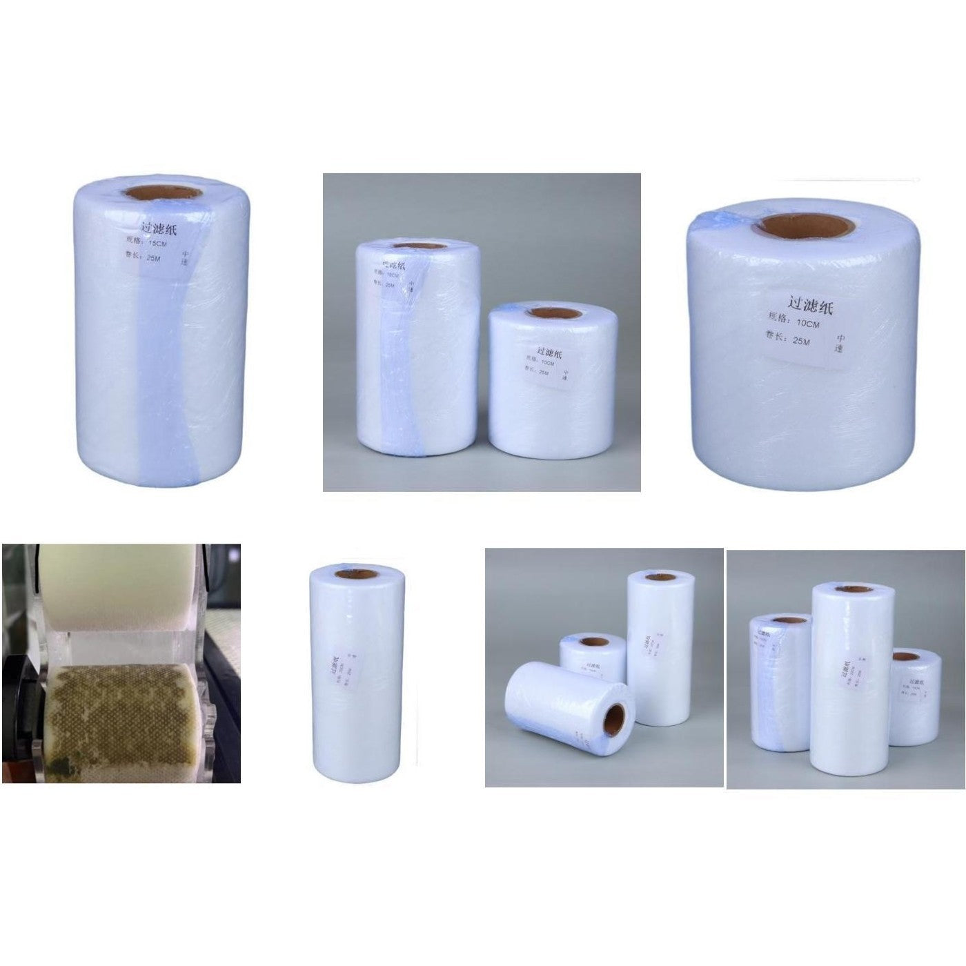 Aquarium Filter Roll Replacement Set Nylon Filter Socks Easy Install 3 Sizes