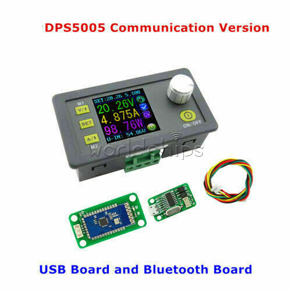 DPS5005 Digital Control DC Step-Down Regulated Power Supply USB Bluetooth