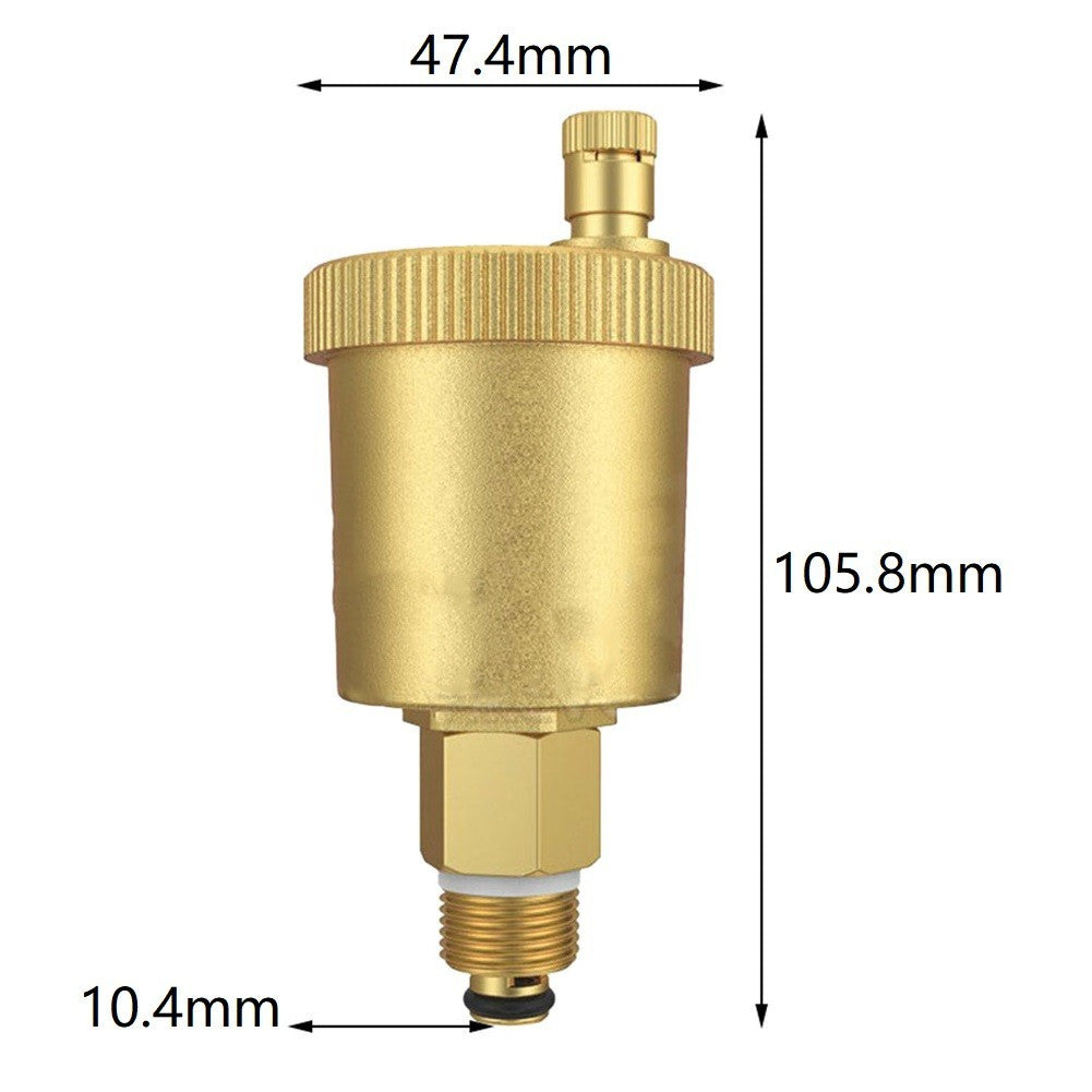 Easy Install 38 Inch Brass Automatic Air Vent Valve for Heating Systems