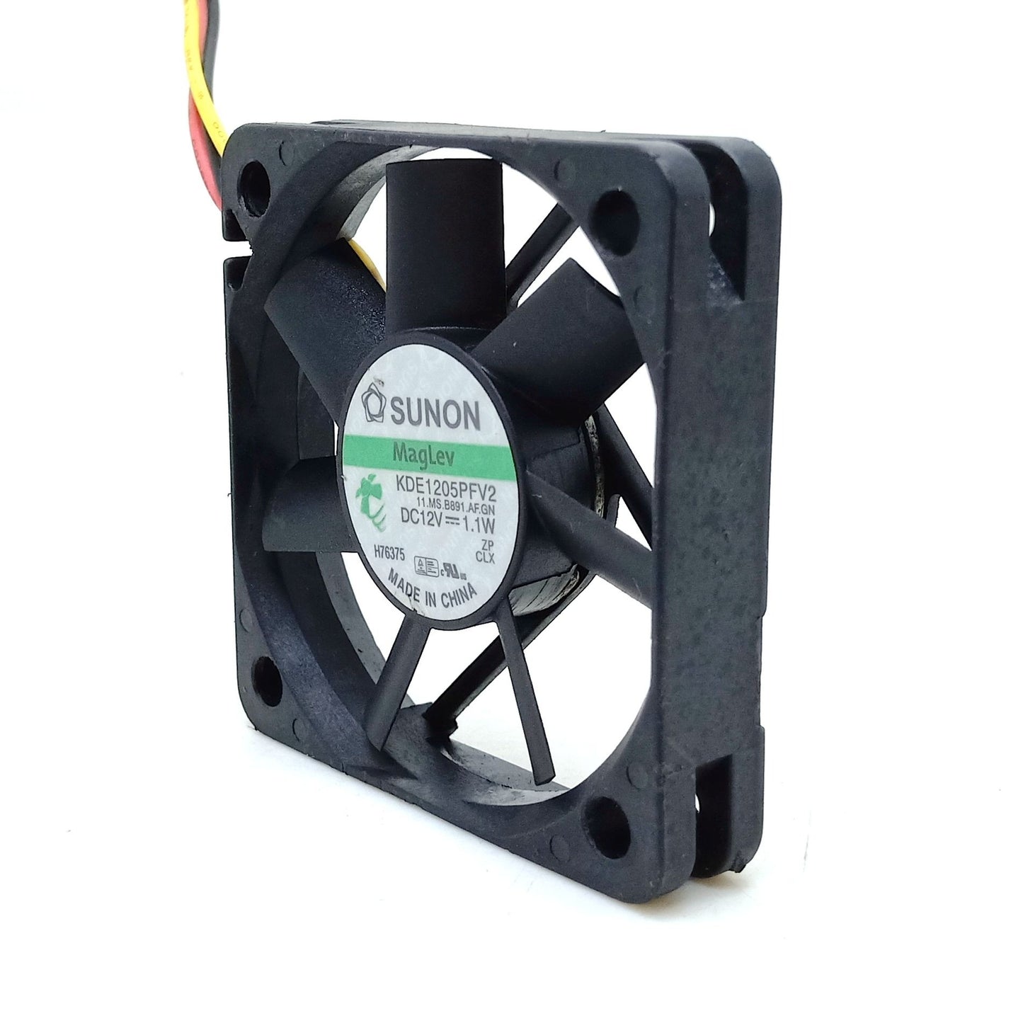 SUNON 2-wire KDE1205PFV2 5010 12V 1.1W 5CM Switch Cooling Fan