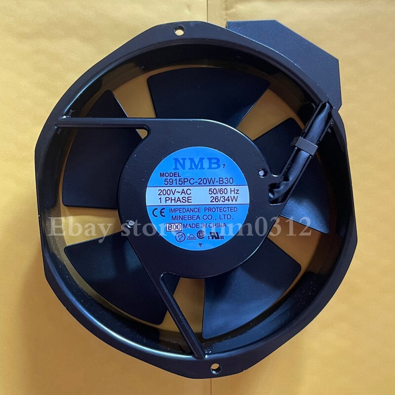 1pcs  NMB 5915PC-20W-B30 200VAC 26 / 34W 172 * 150 * 38mm cooling fan