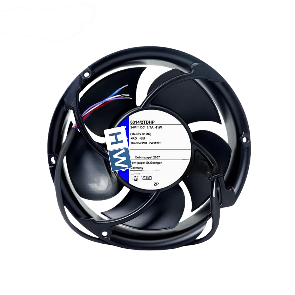 1/piece  6314/2TDHP 17251 24V 1.7A 41W 4-wire Speed Regulation Axial Flow Fan