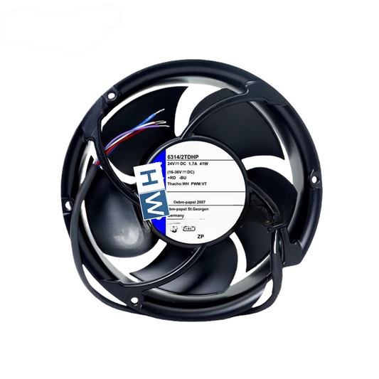 1/piece  6314/2TDHP 17251 24V 1.7A 41W 4-wire Speed Regulation Axial Flow Fan