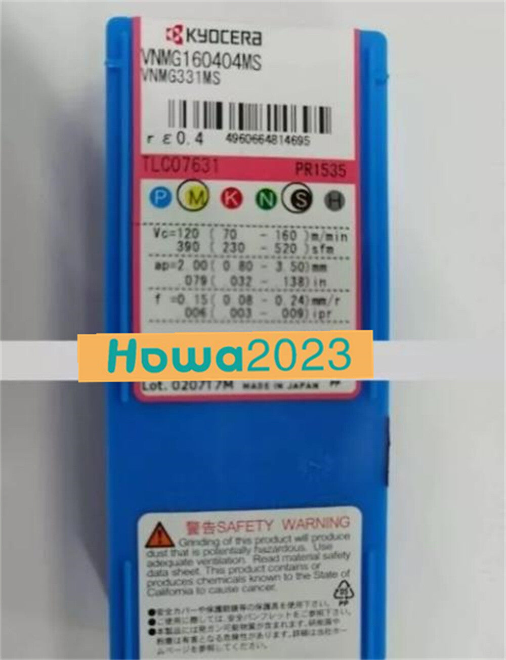 10Pcs/box Kyocera VNMG160404MS PR1535 VNMG331MS Turning blade carbide inserts