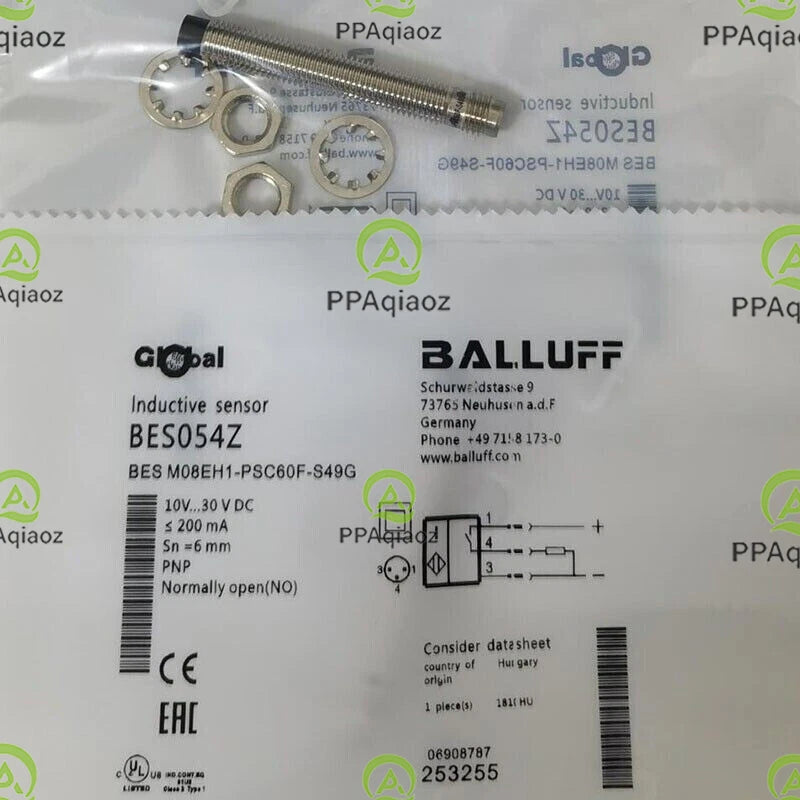 1Pcs  BALLUFF BES M08EH1-PSC60F-S49G（BES054Z) sensor Fast delivery