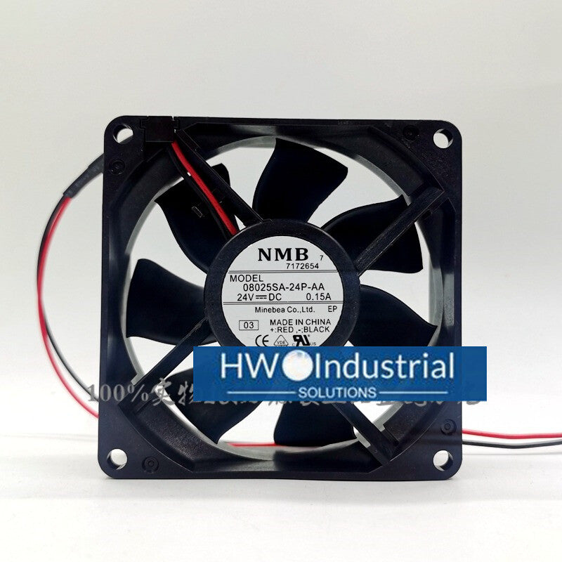 NMB 08025SA-24Q-FA 24V 0.20A 8025 8CM ABB inverter chassis Cooling Fan