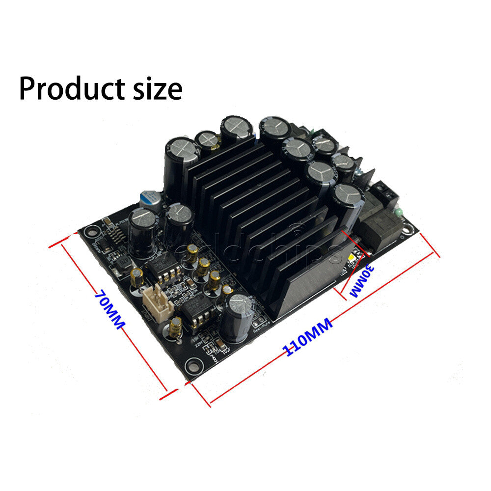 TPA3255 HIFI Stereo 600W Class D 2.0 Channel Audio Power Amplifier Board DC48V
