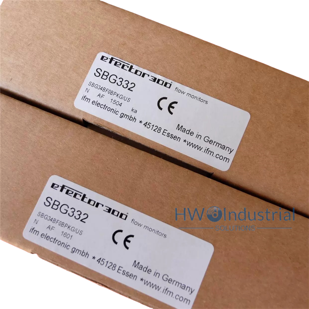 1/Piece  SBG332  IFM Flow Sensor Check Valve Flow Meter